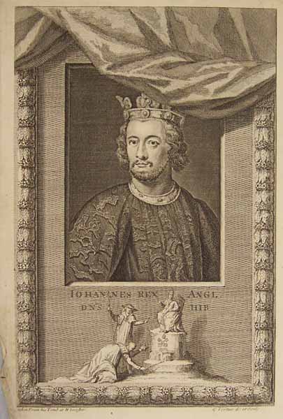 portrait of King John of England